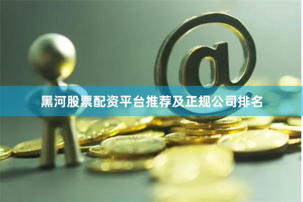黑河股票配资平台推荐及正规公司排名